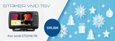 Offrez-vous pour Noël le sondeur STRIKER Vivid 7sv GARMIN