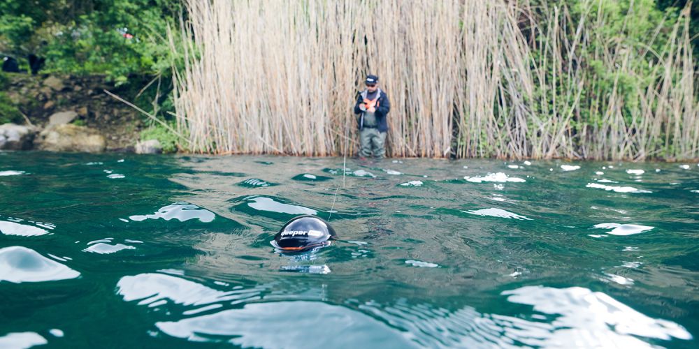 Trouver les poissons depuis le rivage avec Deeper