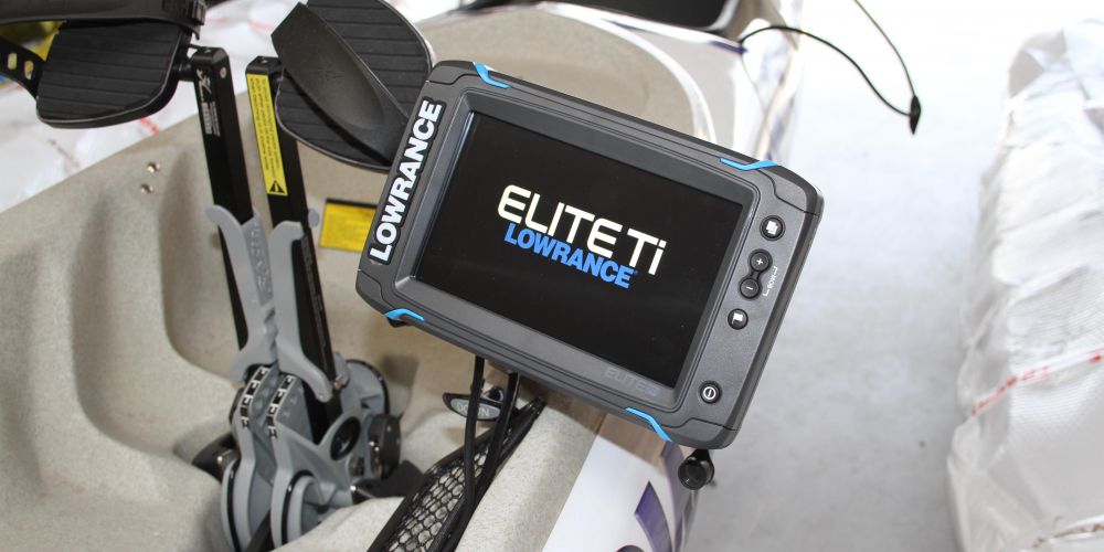 Combiné Lowrance Elite Ti : simple et intuitif