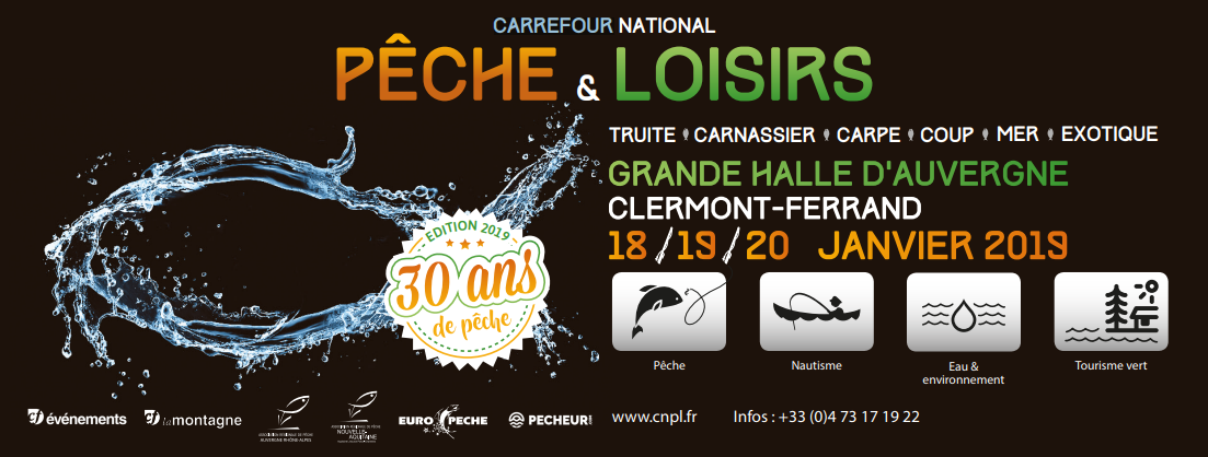 Carrefour National Pêche et Loisirs 2019 : Au cœur de la pêche !