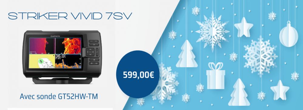 Offrez-vous pour Noël le sondeur STRIKER Vivid 7sv GARMIN