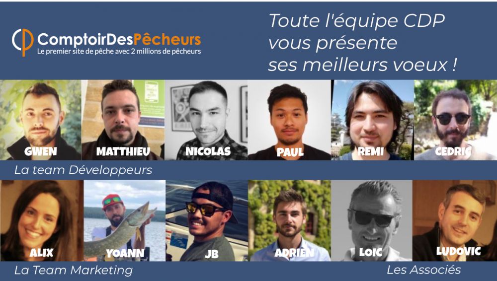 Toute l'équipe ComptoirDesPêcheurs vous souhaite une très bonne Pêche 2.0.2.1 !