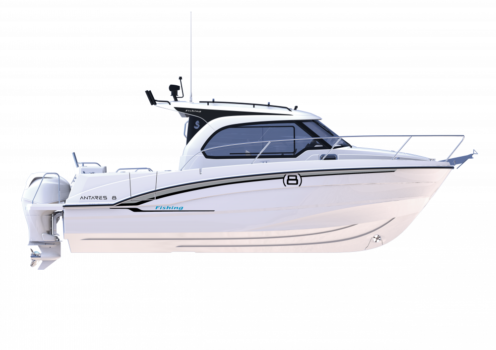 ANTARES 8 BENETEAU : deux versions, Cruising et Fishing, sinon rien !