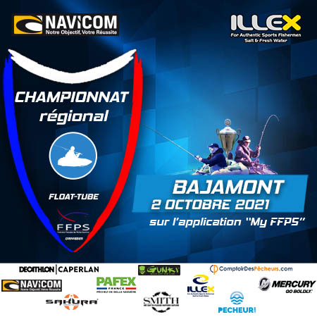 Championnat de France Float-tube FFPS manche de Bajamont