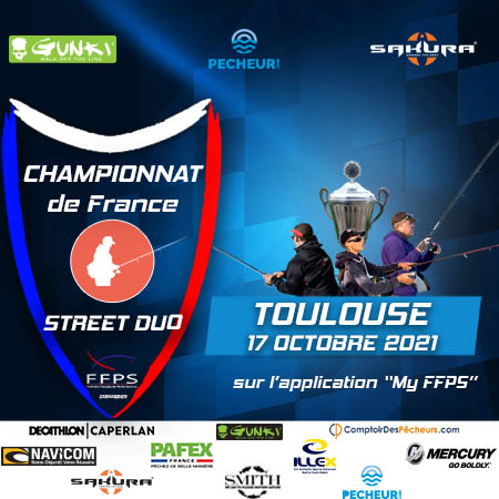 FFPS  Championnat de France Street-fishing en Duo  manche de Toulouse