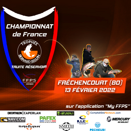 CHAMPIONNAT DE FRANCE TRUITE EN RESERVOIR  FRECHENCOURT (80)