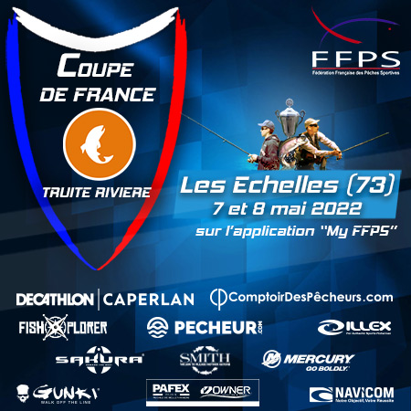 COUPE DE FRANCE TRUITE RIVIERE 2022   LES ECHELLES (73)