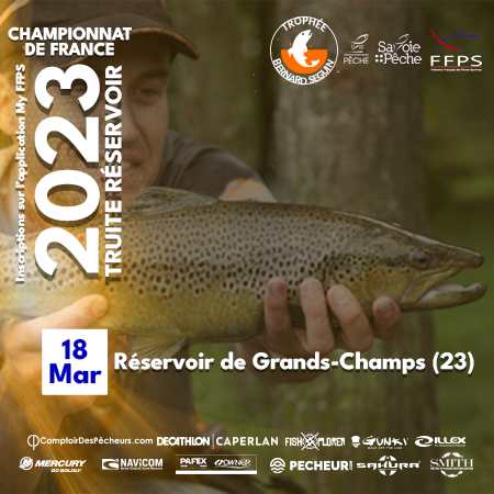 CHAMPIONNAT DE FRANCE 2023 TRUITE EN RESERVOIR  GRANDS-CHAMPS (23)
