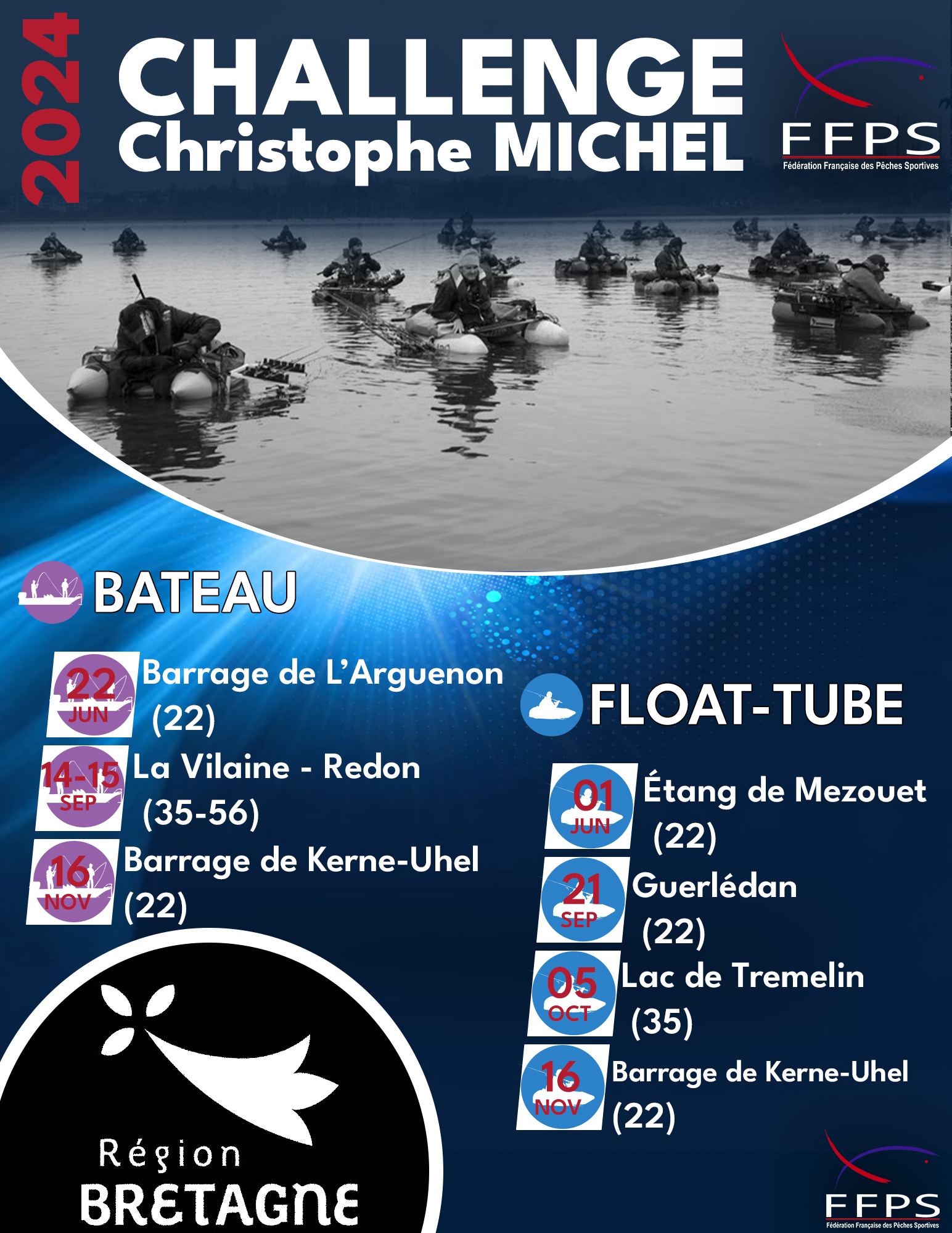 Challenge Chrisophe Michel  2024 FLOAT TUBE