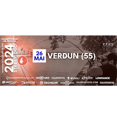 CHAMPIONNAT DE FRANCE 2024 STREET-FISHING VERDUN (55)