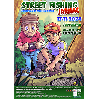 OPEN STREET-FISHING de JARNAC (16)  17 novembre 2024