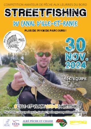 STREET FISHING Canal ILLE et RANCE 2024