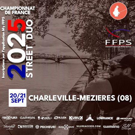 STREET FISHING  CHARLEVILLE-MEZIERES (08) Championnat de France 2025