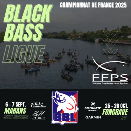 BLACK BASS LIGUE CHAMPIONNAT DE FRANCE CARNASSIERS BLACK-BASS MARANS 2025 