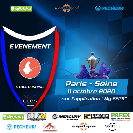 Epreuve événementielle Coupe Ile de France de Street-Fishing Paris